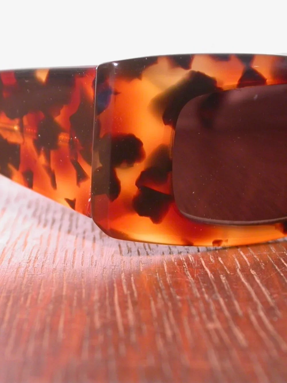Vintage Montana Blonde Tortoise Mask Sunglasses Hand Made in France